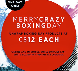 Canadian Daily Deals Sephora Boxing Day Merry Crazy 12 Specials