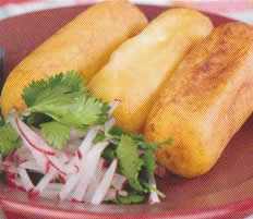 Yuquitas de jamón y queso recetas