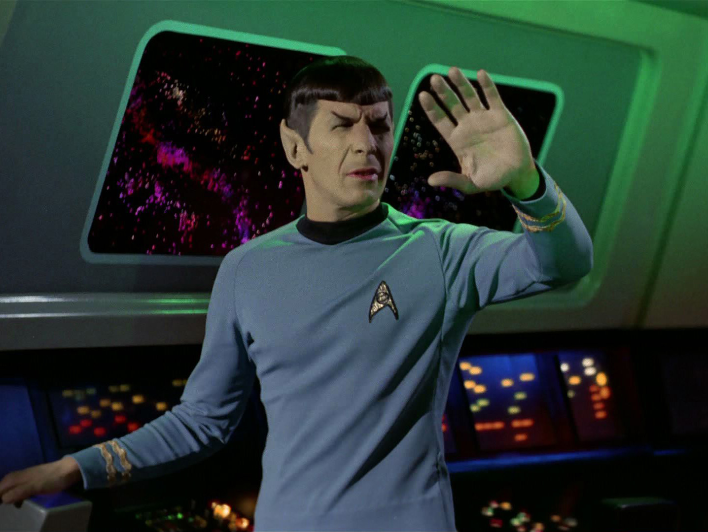 Spock is affected.