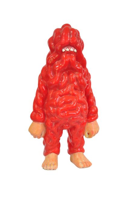 Takahiro Komuro sculptures bizarre colored monsters sweet Atomic Bowels Takahiro Komuro sculptures bizarre colored monsters sweet Atomic Bowels