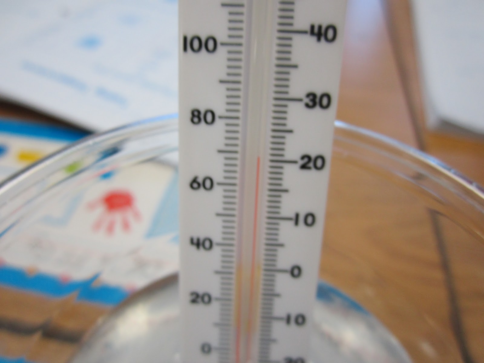 Mrs. Cowen's First Grade Using the Thermometer