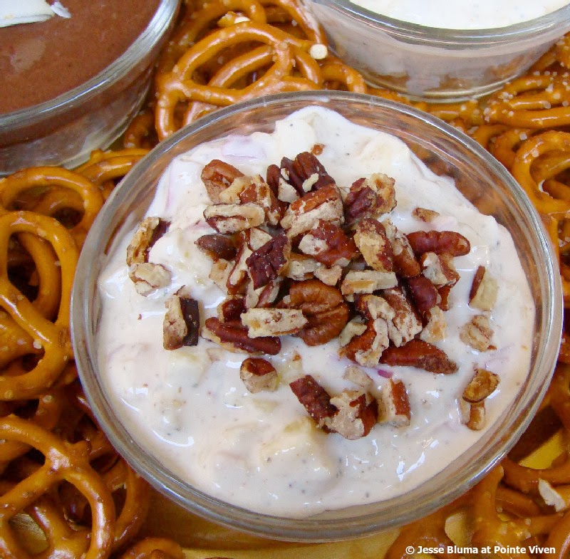 Jesse Bluma at Pointe Viven Pineapple Dip with Toasted Pecans by Jesse