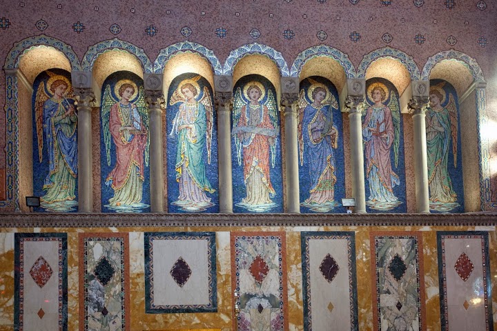 History, Los Angeles County Mosaics at St. John's Cathedral