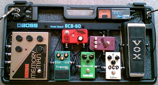 Dimebag Pedal Board