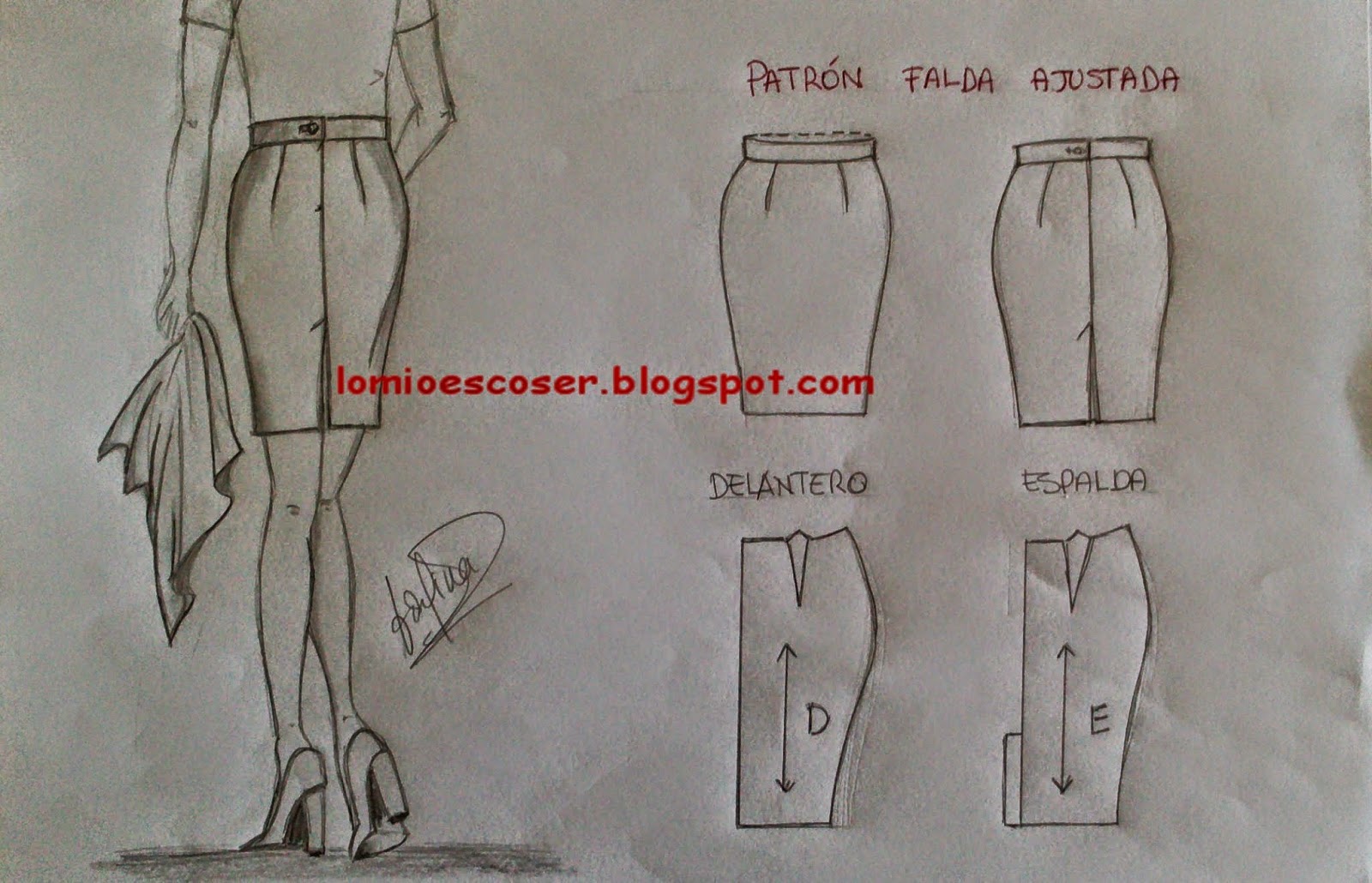 Юбка-карандаш My Shadow купить со скидкой в секс шопе  Женское белье, одежда  Юбки, шорты