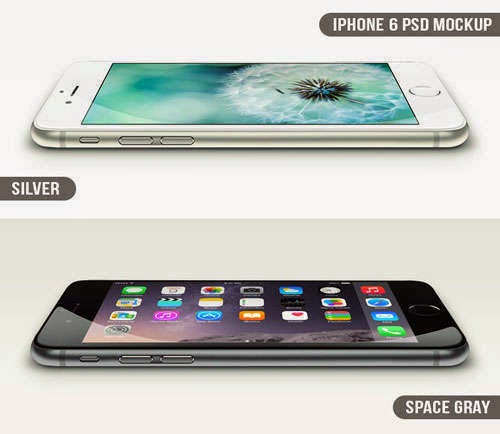 Free iPhone 6 PSD Mock-ups and Templates