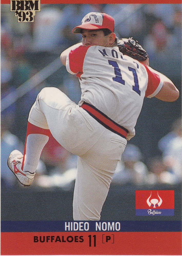 Japanese Baseball Cards Hideo Nomo