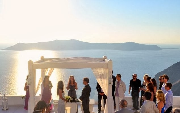 Weddings in Santorini