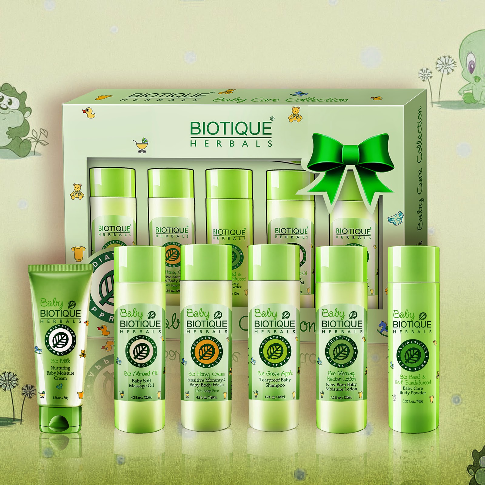 Biotique Baby Care Collection For Your Baby's Complete Skin Care