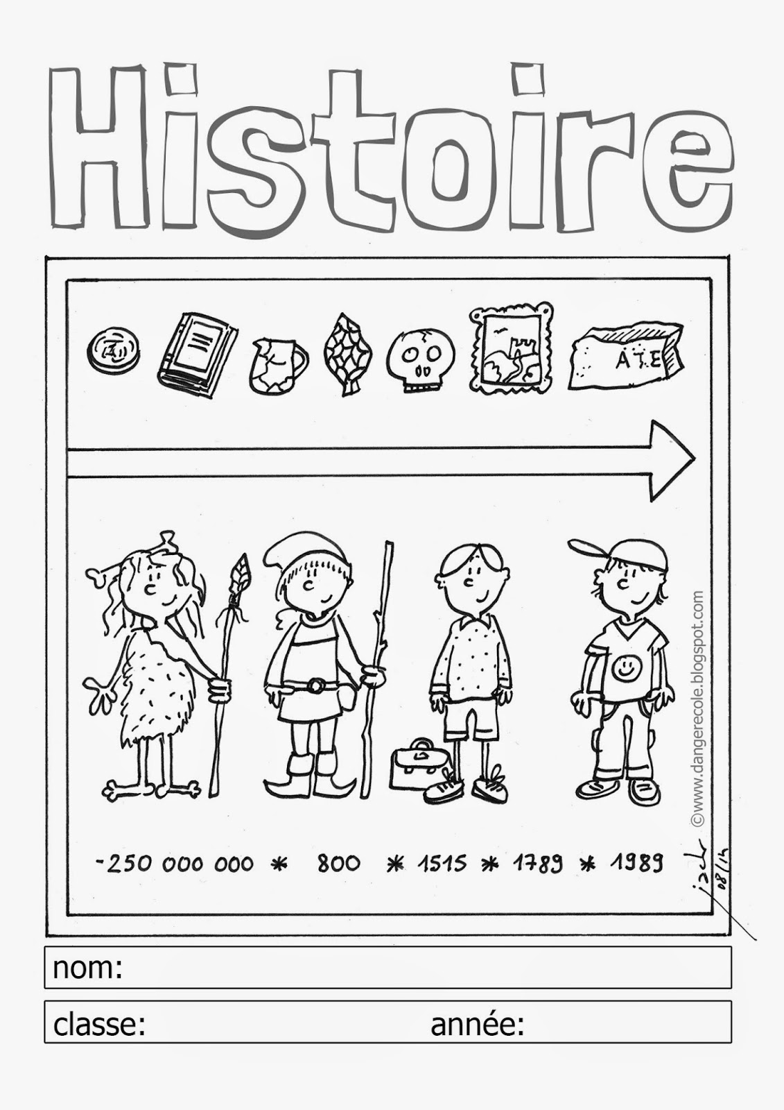 danger école affichages utiles en vrac