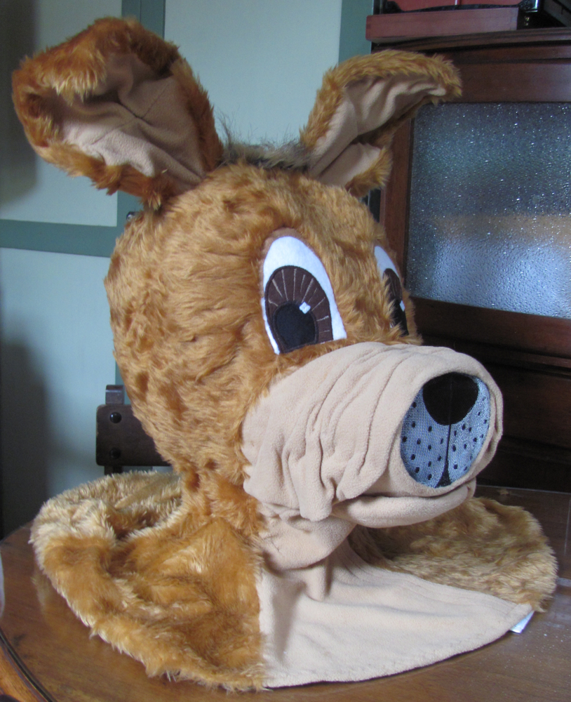 Fashioned by Lyndell Dog Costume The making of a Head