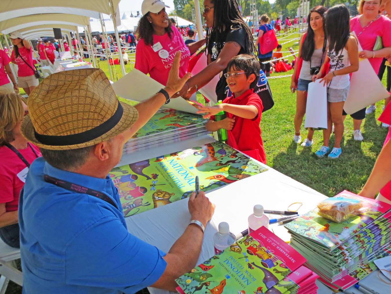 Rafael López Books National Book Festival in Washington D.C.