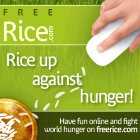Free-Rice Just With One Click