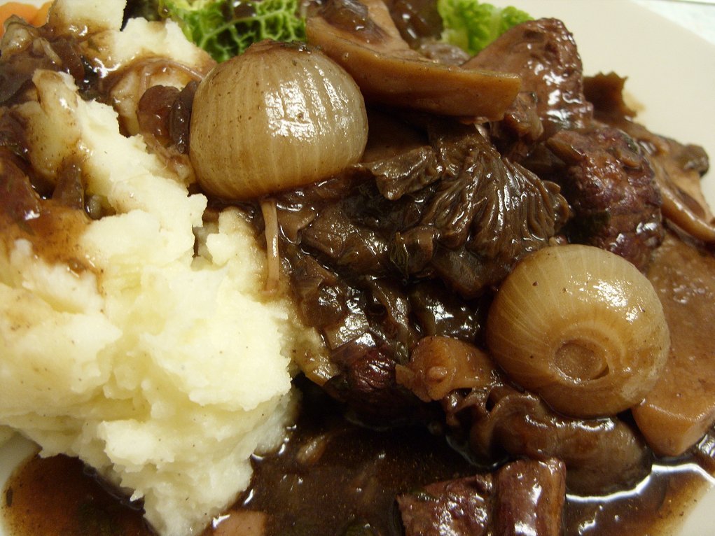 Jenny Eatwell's Rhubarb & Ginger Slow Cooker Boeuf Bourguignon with