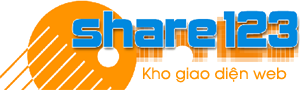 Share123.vn - Kho giao diện web đẹp