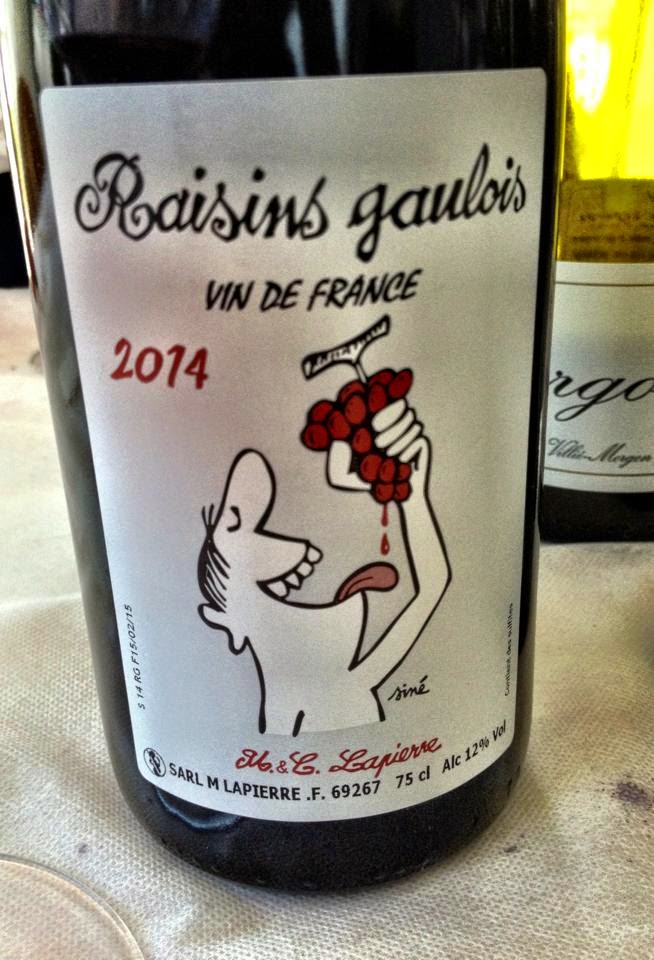 Marcel Lapierre Raisins Gaulois 2014. El Alma del Vino.