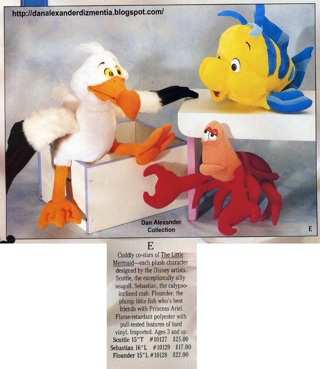 Details about   1996 McDonalds Little Mermaid 1,2,3,4,5,8 Ursula,Flounder,Scuttle,Ariel,Sebastia 