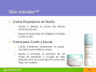 productos herbalife skin activator crema noche