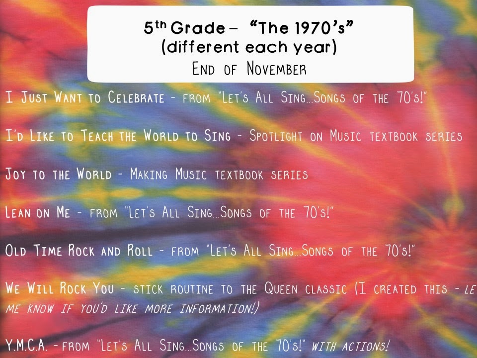 Elementary Etudes Elementary Music Programs 14/15