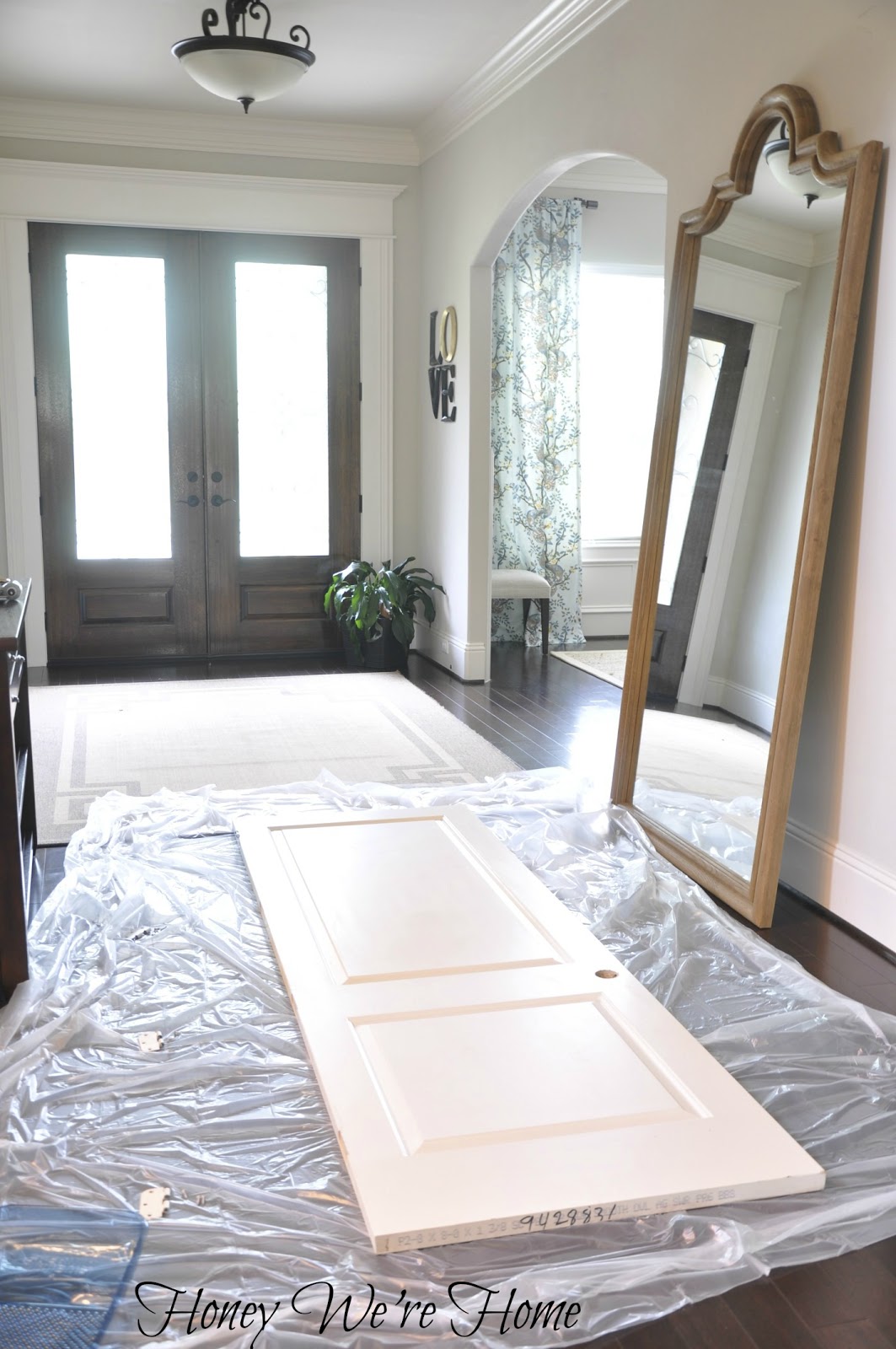 Black Gray Painted Interior Doors Honey We Re Home