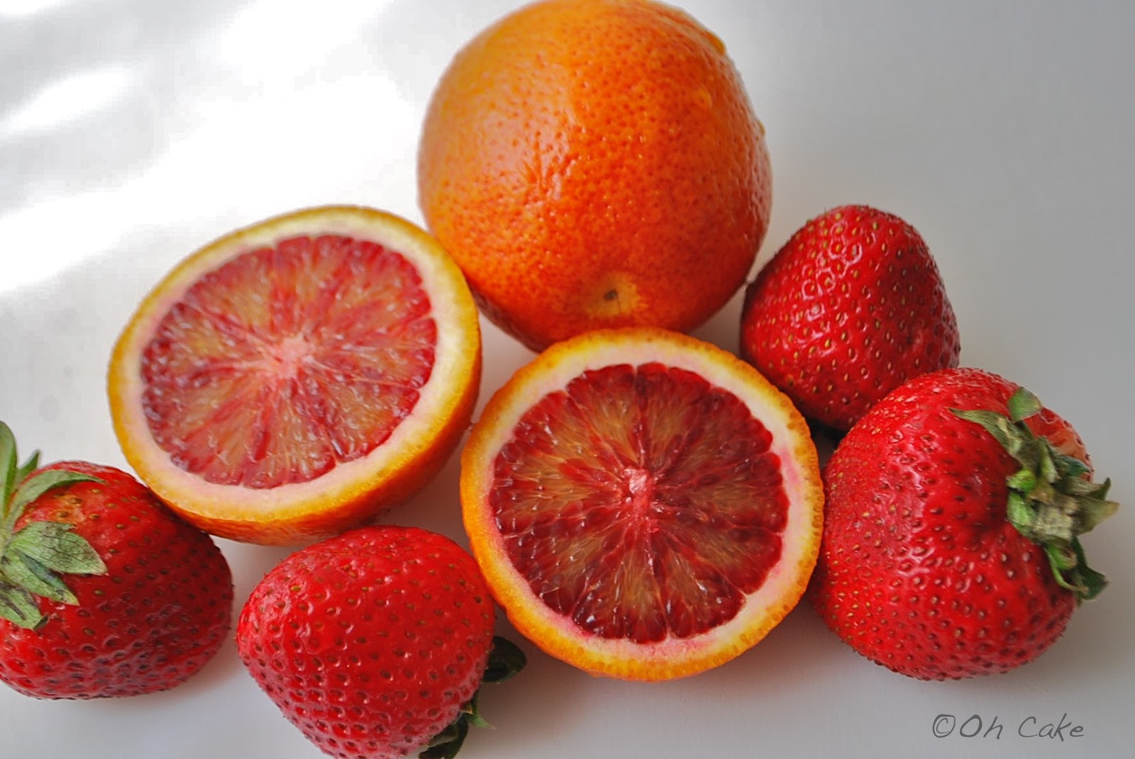 Oh Cake: Blood Orange and Strawberry Jam