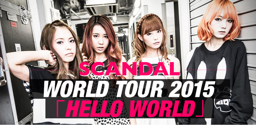 SCANDAL World Tour 2015
