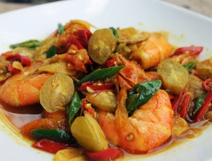 udang tumis