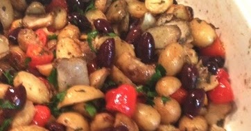 Savory Sweet Spicy Roasted Potatoes And Jerusalem Artichokes