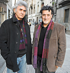 Roberto Ibañez y Andrés Bazzalo