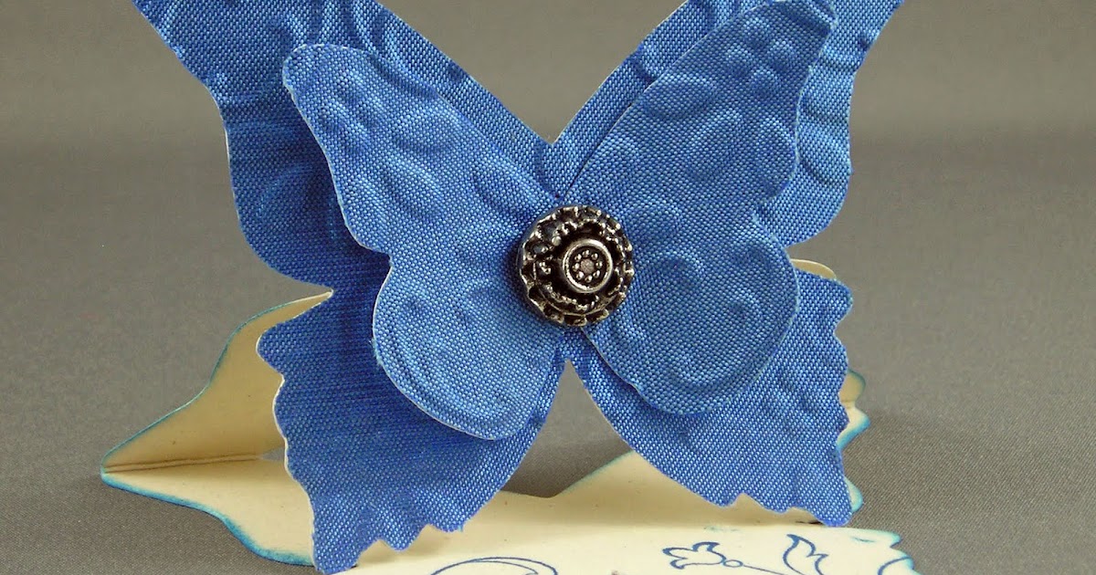 addINKtive designs at blogger Embossing Silk Fabric