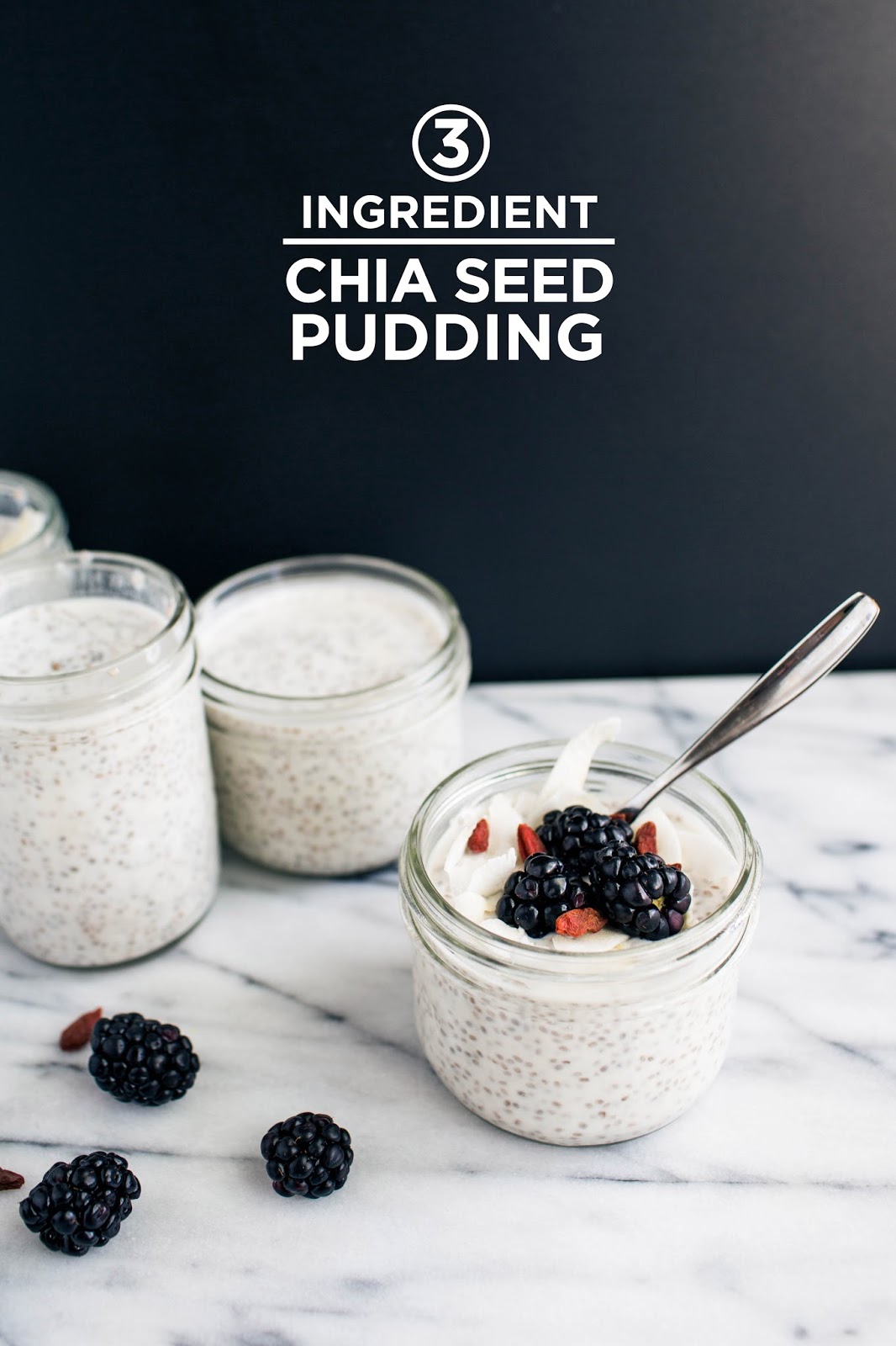 Pomelo Chia Seed Pudding 3 Ingredients