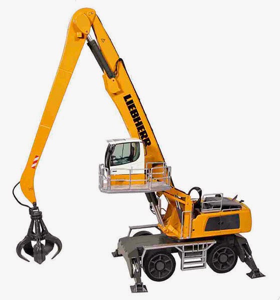 NZG's Liebherr LH 80 Wheeled Material Handler