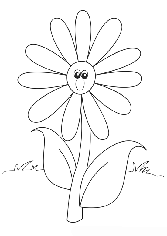 Beautiful Sunflower Coloring Pages To Print | Kids Coloring Pages