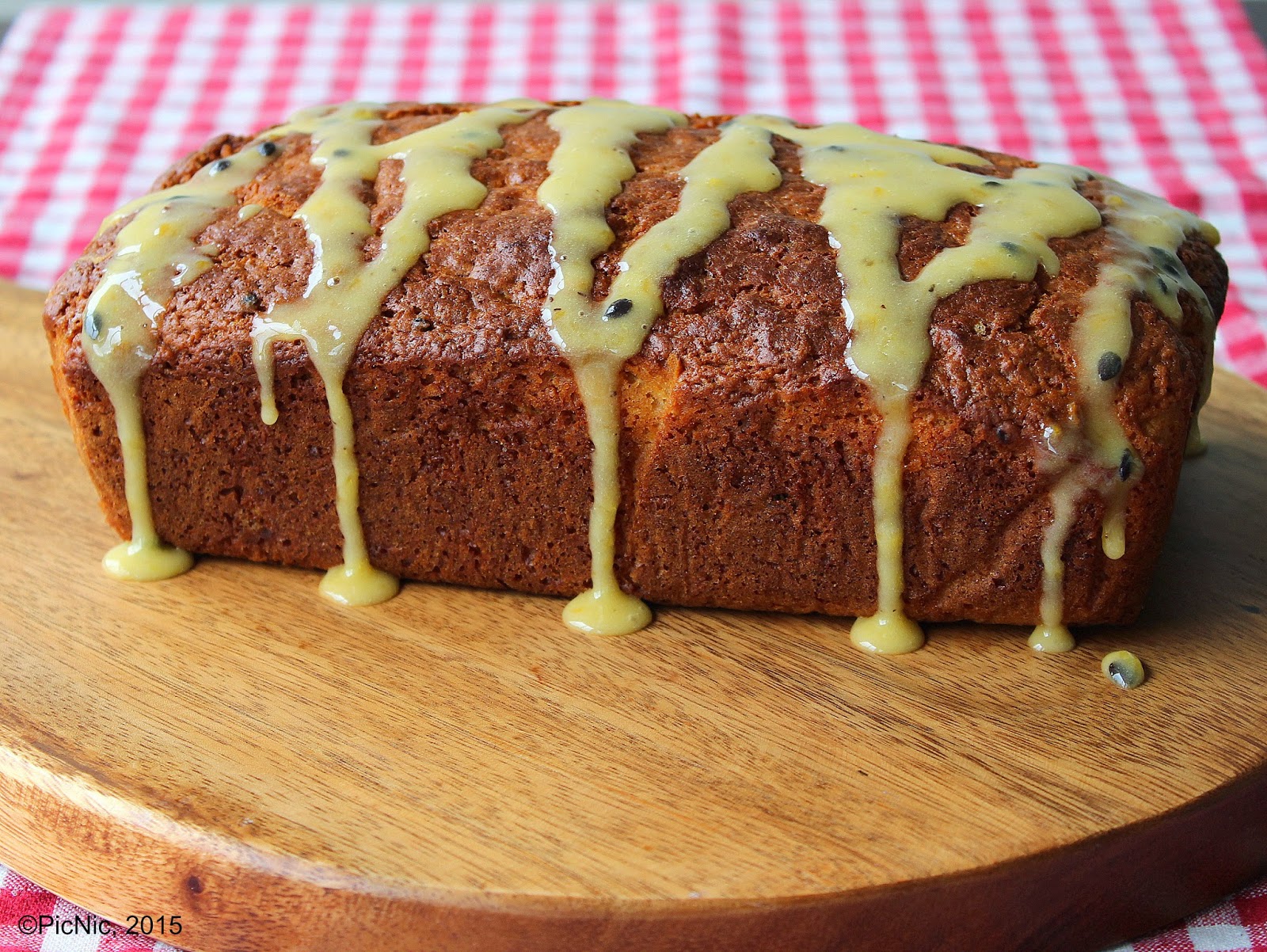 PicNic Coconut and Passionfruit Loaf