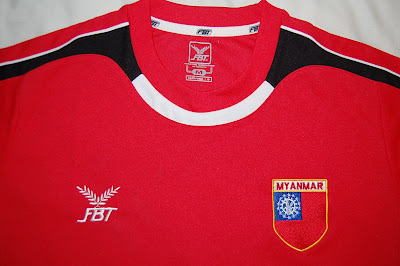 Myanmar/Burma football shirt