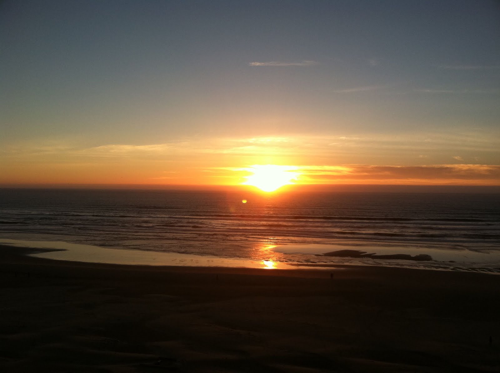 I took last weekend off and went to the beach.
