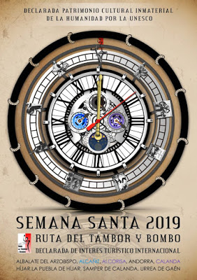 CARTEL  RUTA  DEL  TAMBOR  2019.