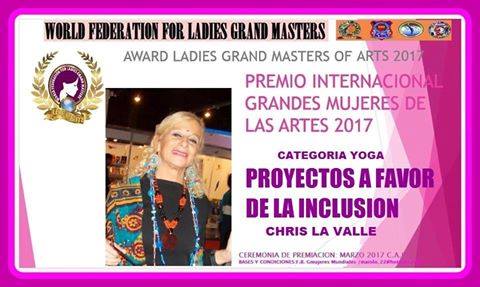 Premio Internacional GRANDES MUJERES DE LAS ARTES 2017