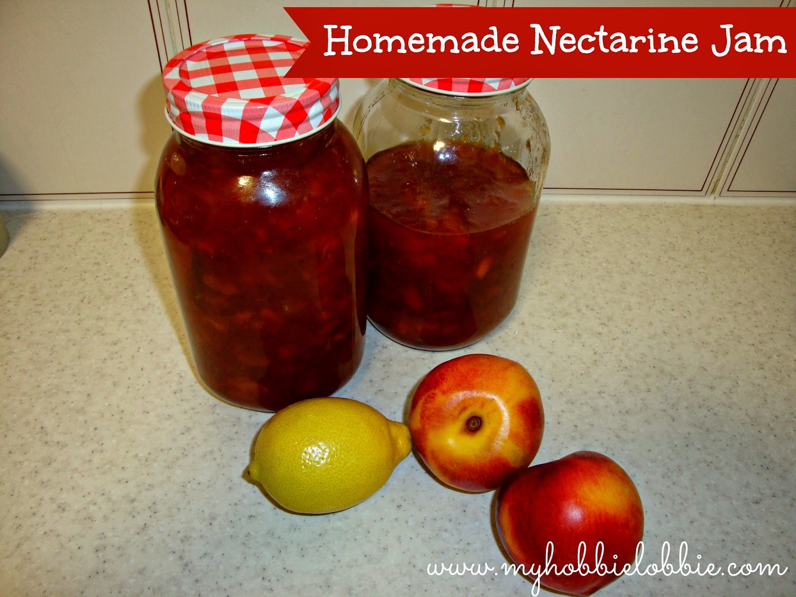 The Aspiring Home Cook Homemade Nectarine Jam