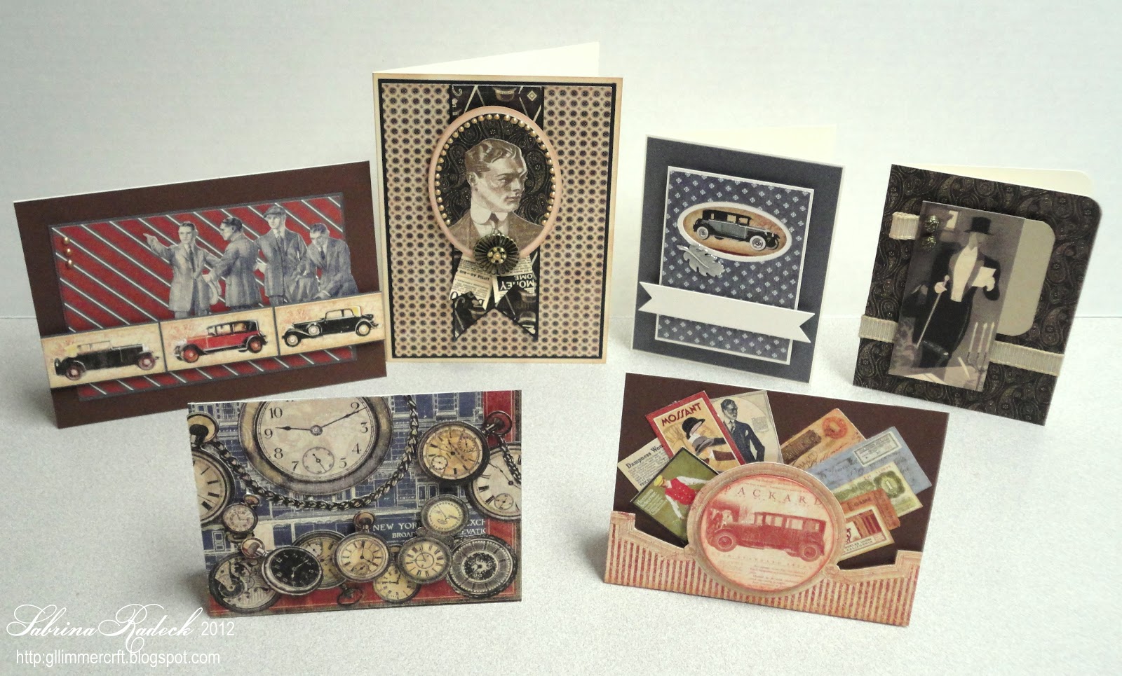 A Proper Gentleman Masculine Cards Scrapbook Parade Class