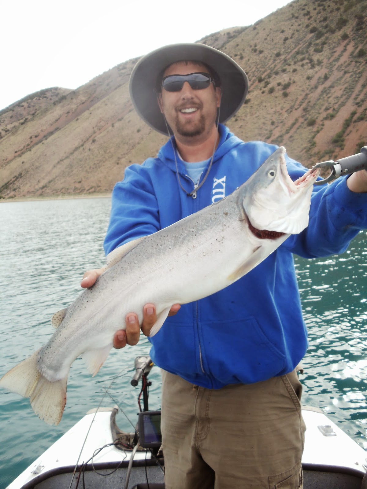 Utah Fisherman Majestic Bear Lake
