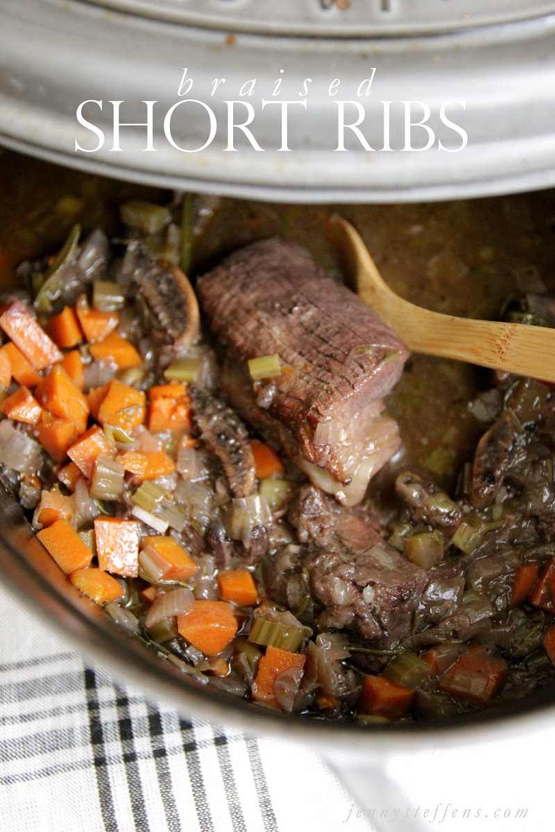 Jenny Steffens Hobick Braised Short Ribs Cozy Sunday Supper at Our House