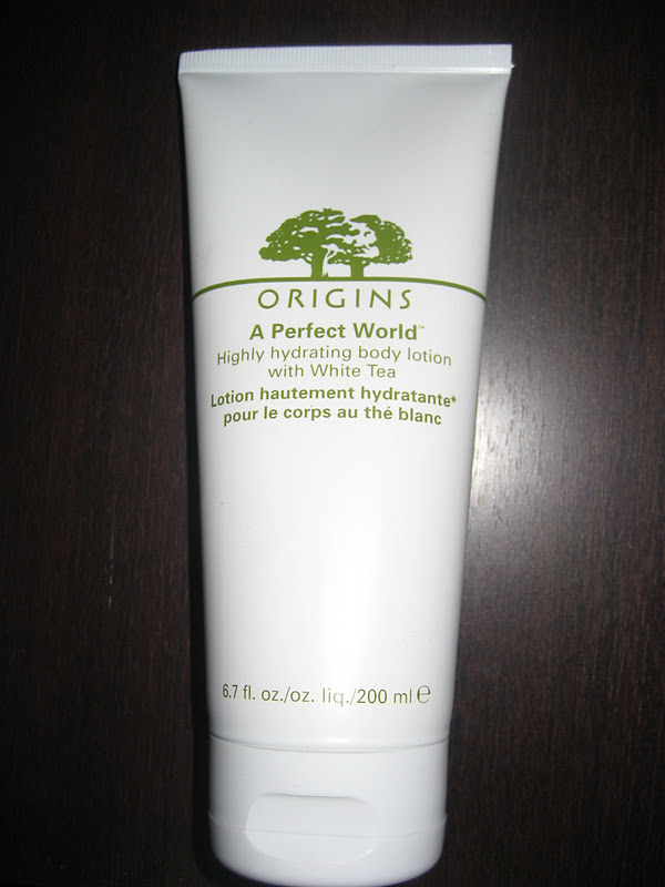 Origins A Perfect World highly hydrating body lotion with White Tea