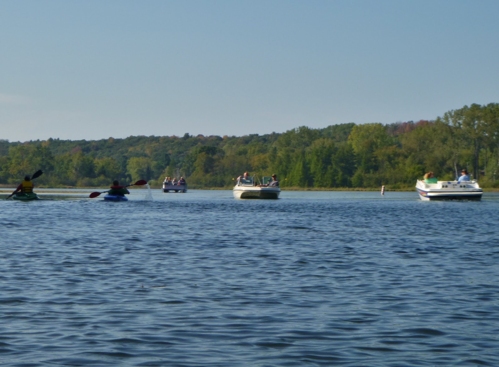 Kayaking Waupaca Area Waters Kayak Trip 54, Mt. Morris Lake and