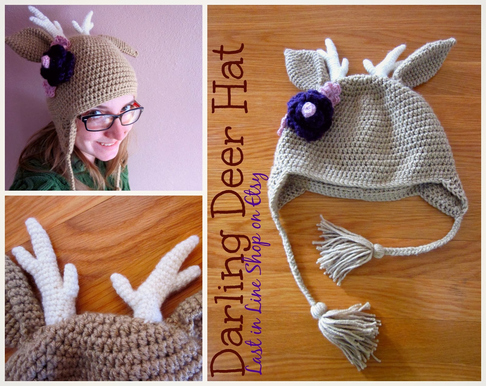 Last in Line: Darling Deer Hat (on Etsy) Last in Line: Darling Deer Hat (on Etsy)