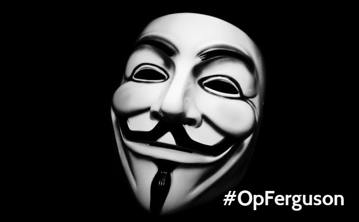 Anonymous hacker Ferguson