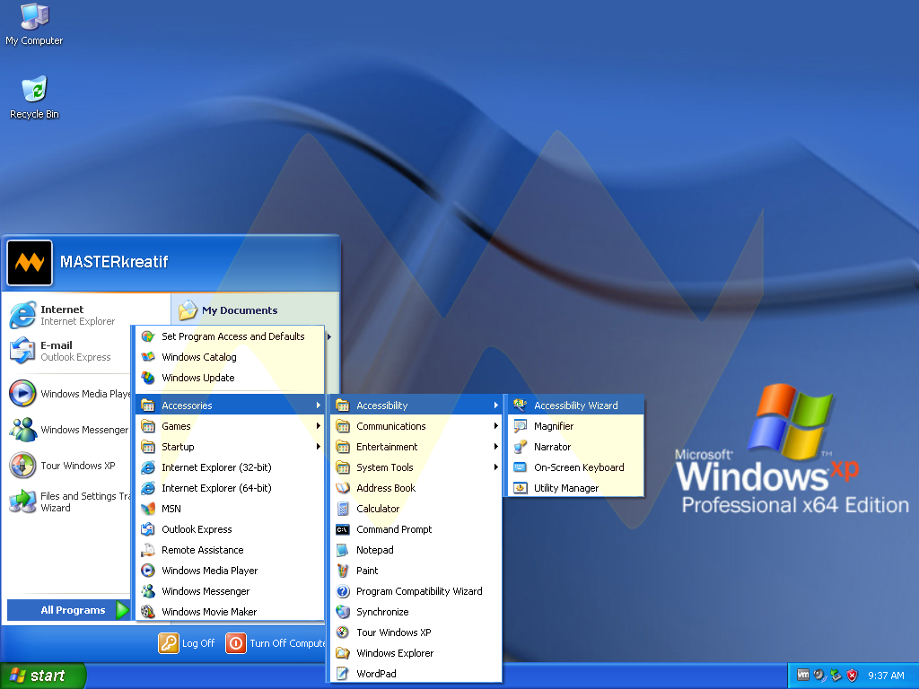 Windows XP Professional 64-bit