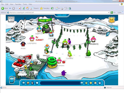 Обзор игры Club Penguin