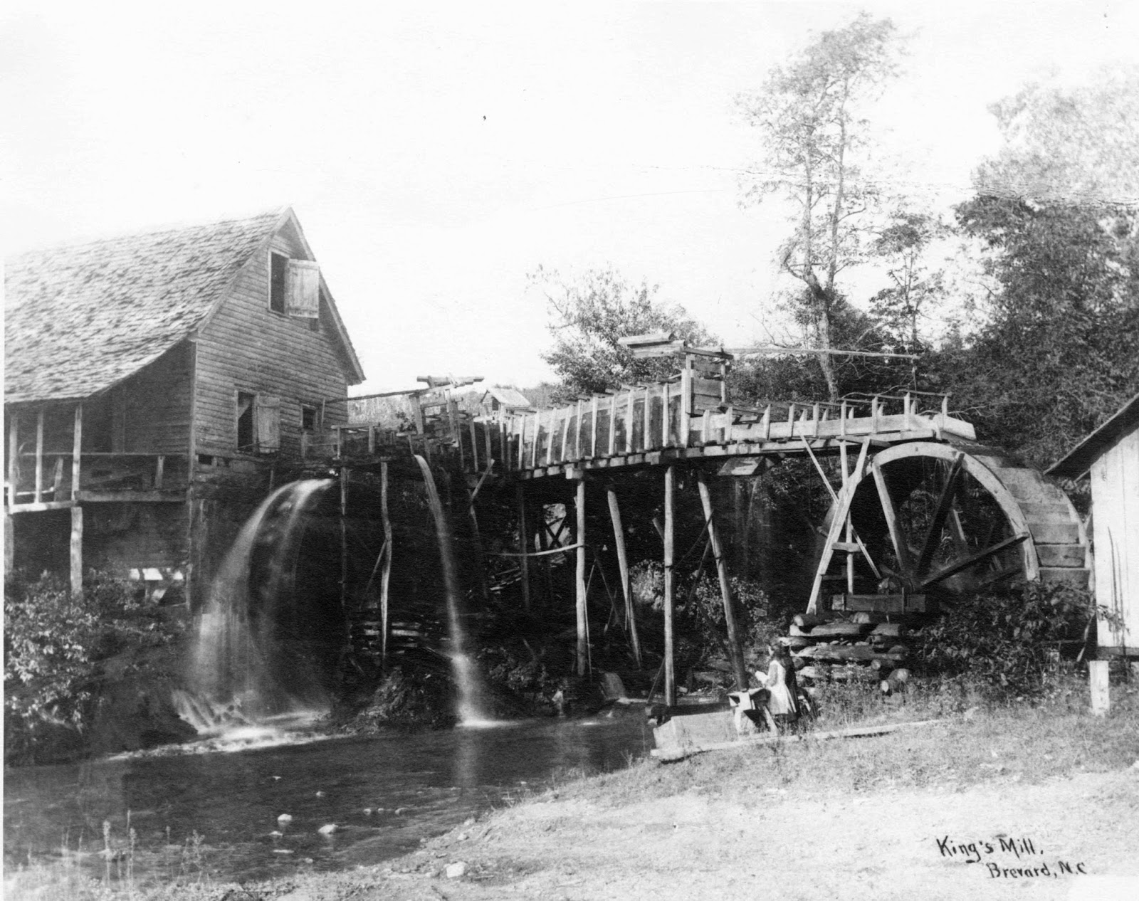 The Rowell Bosse North Carolina Room Water and Mills Were a Natural