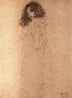 Gustav Klimt: Drawing of a Girl